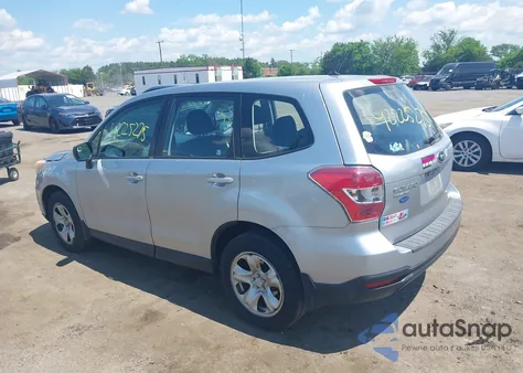 2014 Subaru Forester 2.5I z USA, uszkodzony, nr VIN JF2SJAAC9EH517277